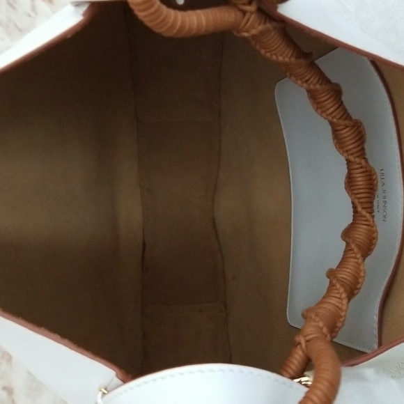 New Ulla Johnson Georgia Calf Leather Hobo Bag - Picture 12 of 15